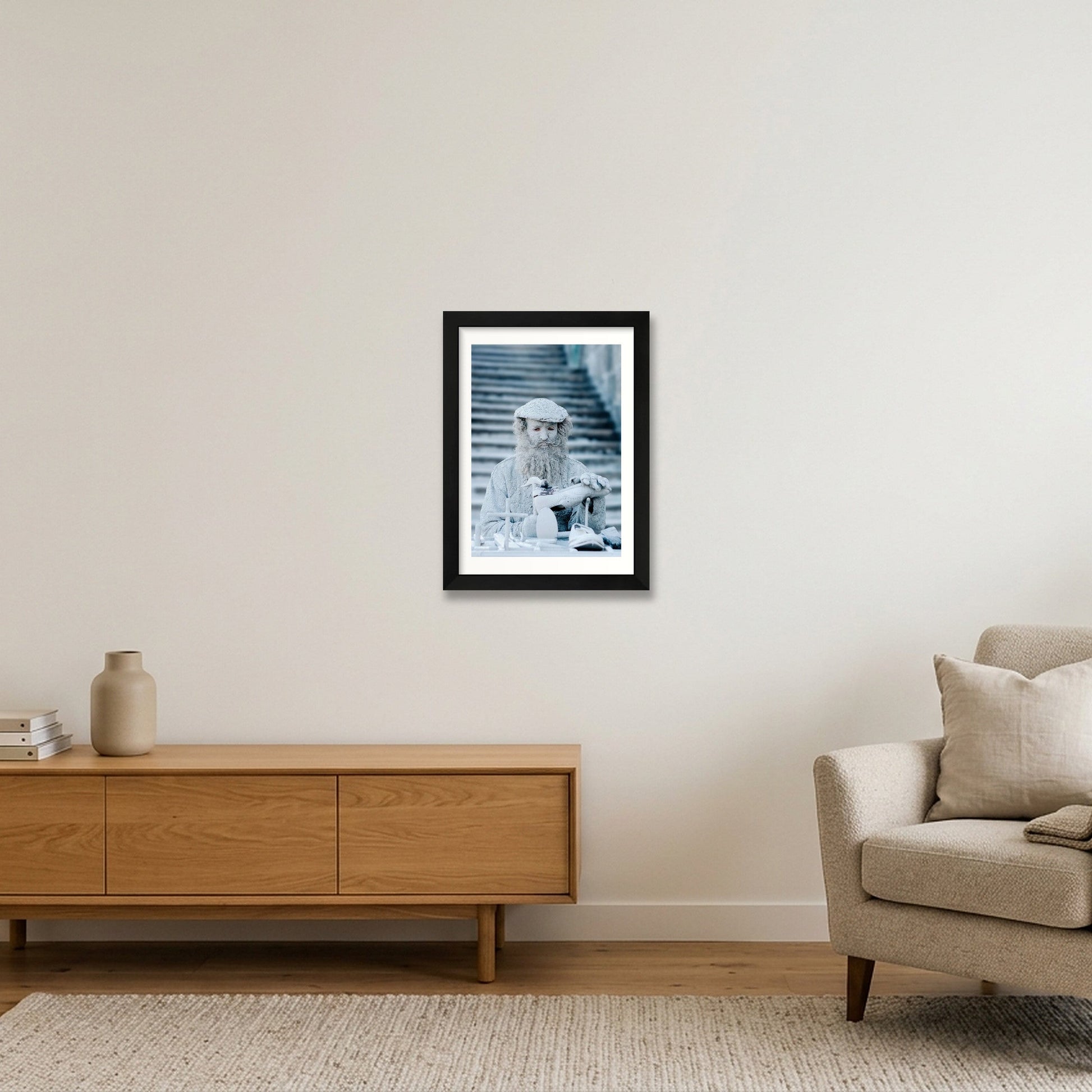 423 — A4 (21×30cm, 8×12") Black Frame