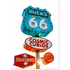 Route 66 Poster Wall Art Retro Road Trip Print Posters wall art image 6