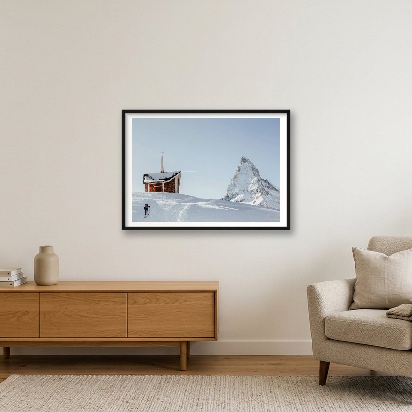 450 — 84×59cm, 33×23" Black Frame