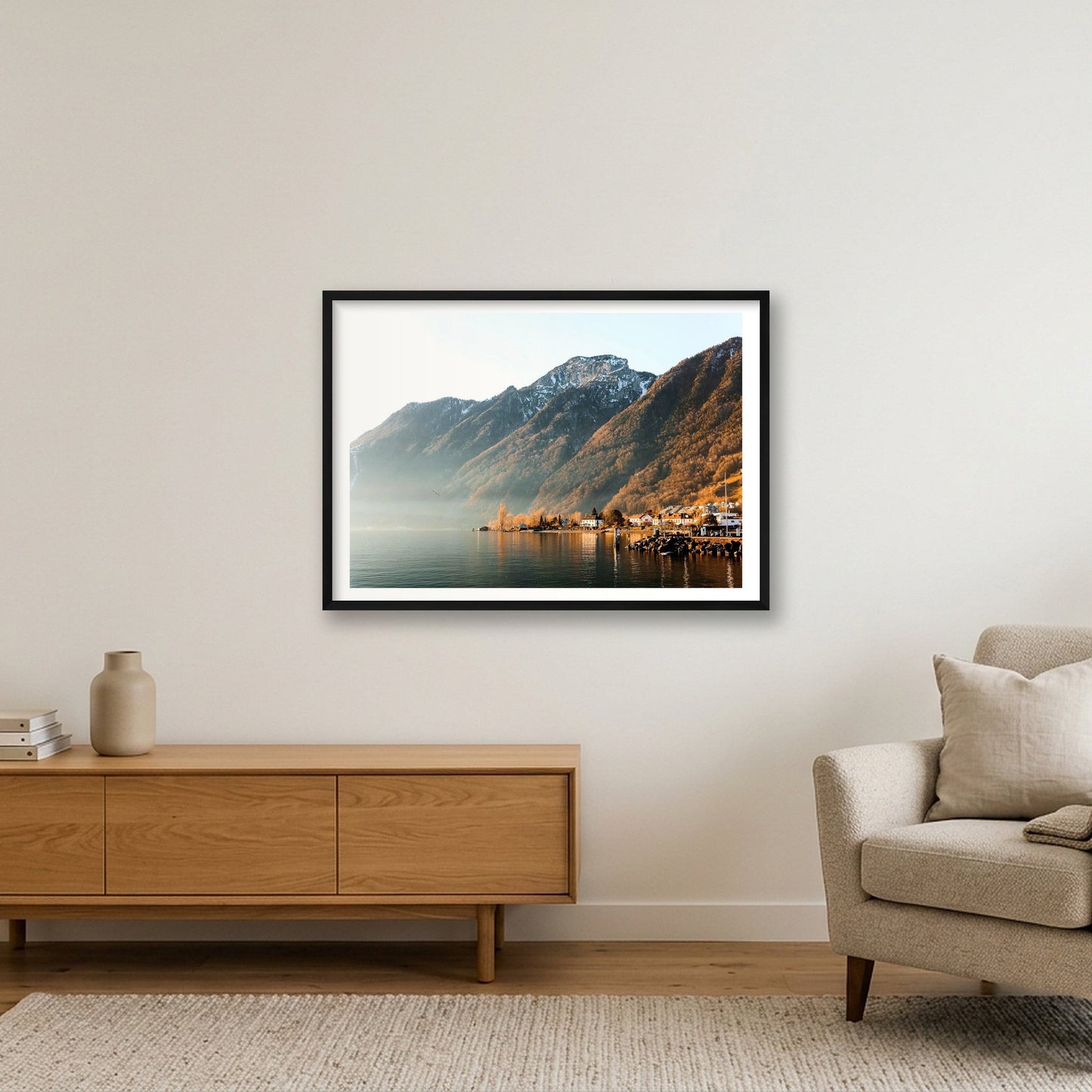 421 — 84×59cm, 33×23" Black Frame