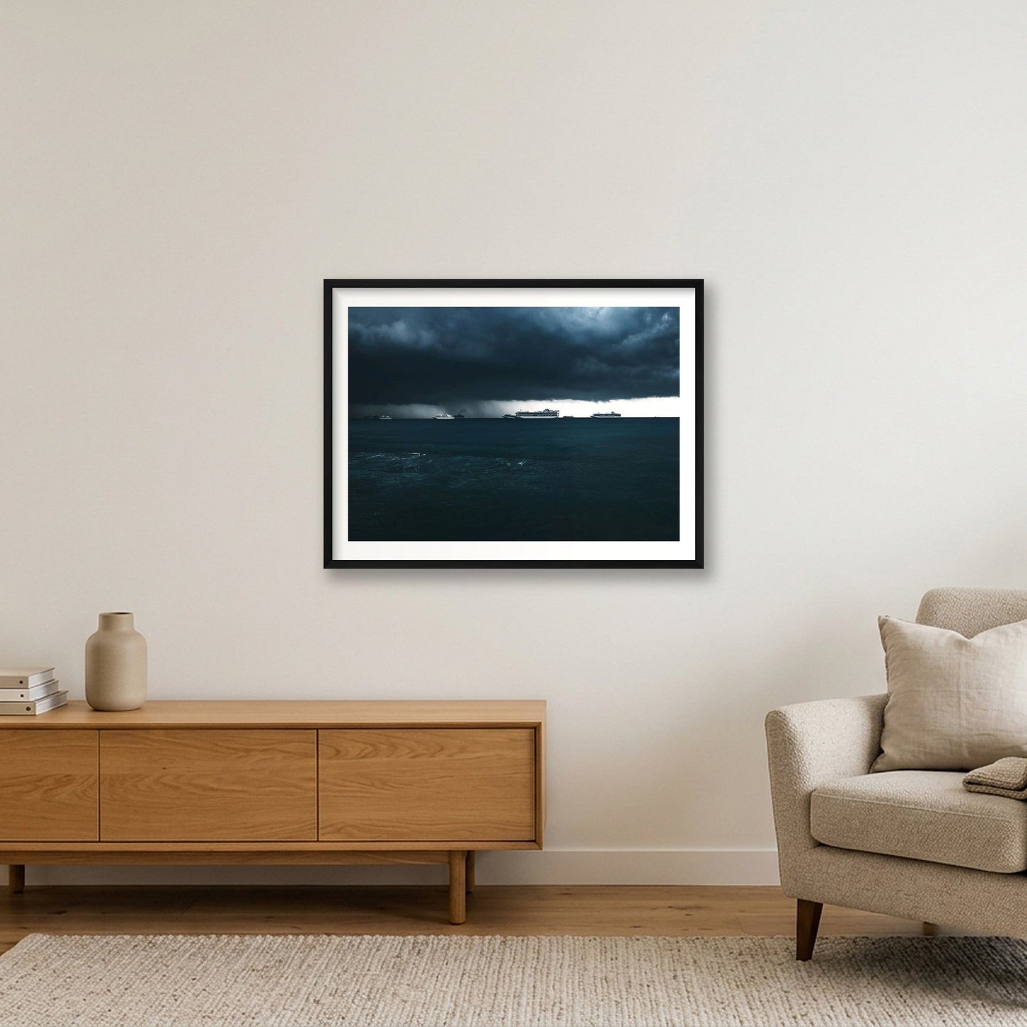 4 — 80×60cm, 31×24" Black Frame
