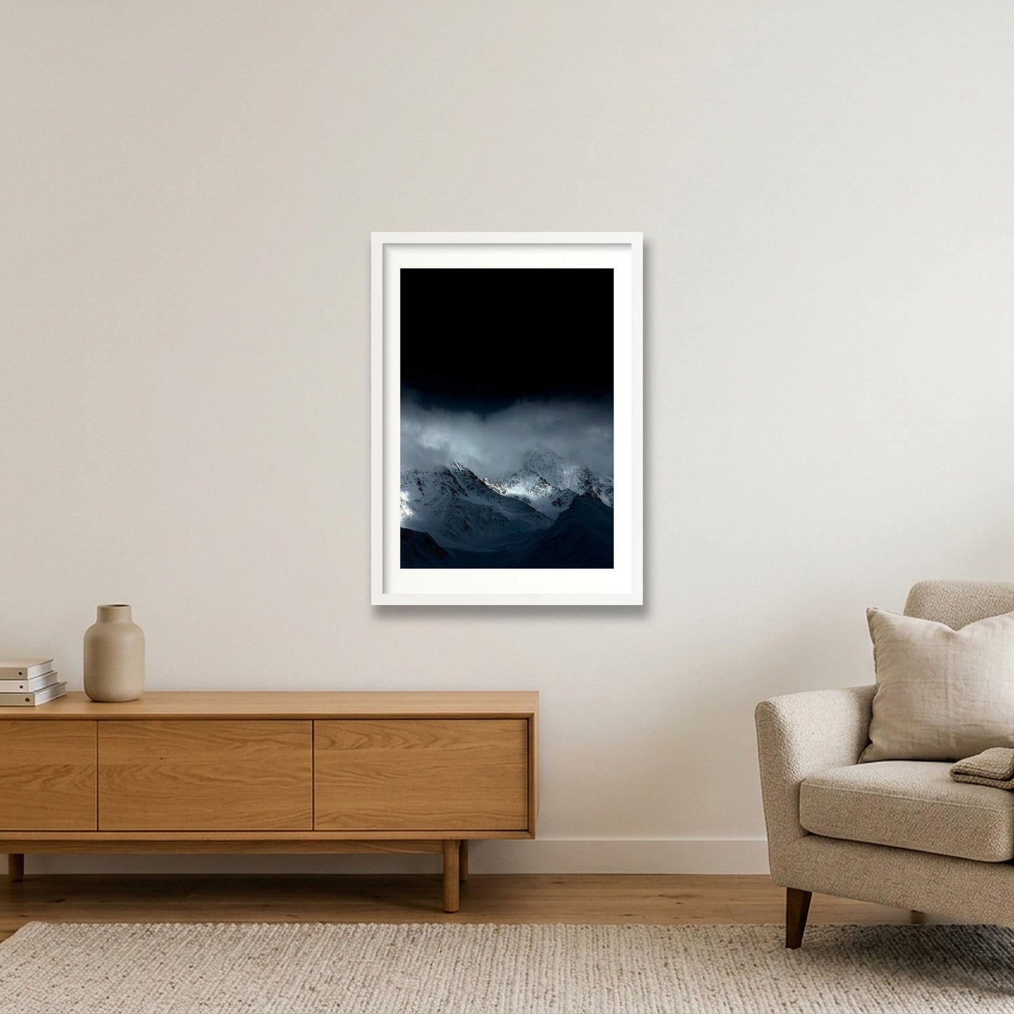 406 — 42×59cm, 17×23" White Frame