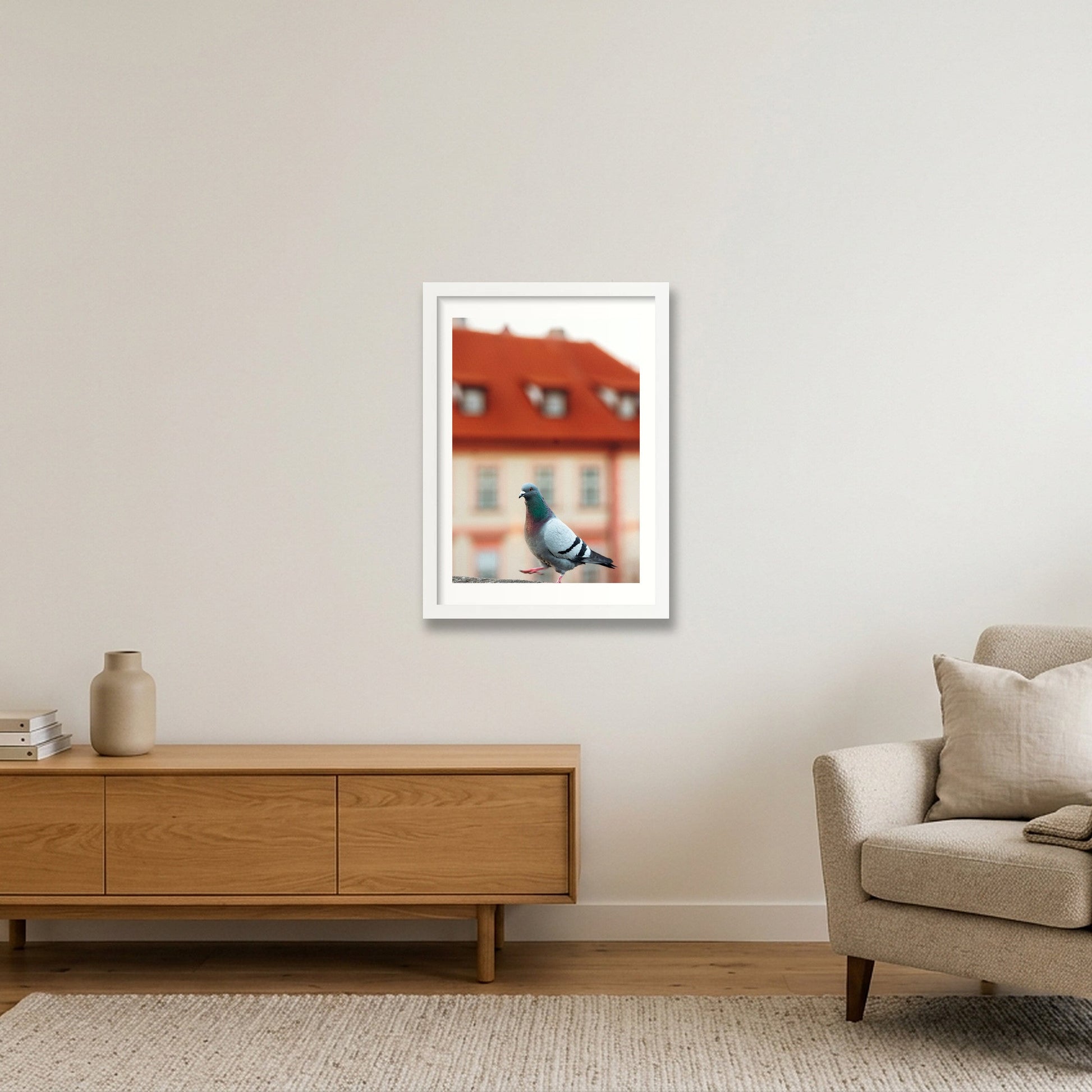 468 — A3 (30×42cm, 12×17") White Frame