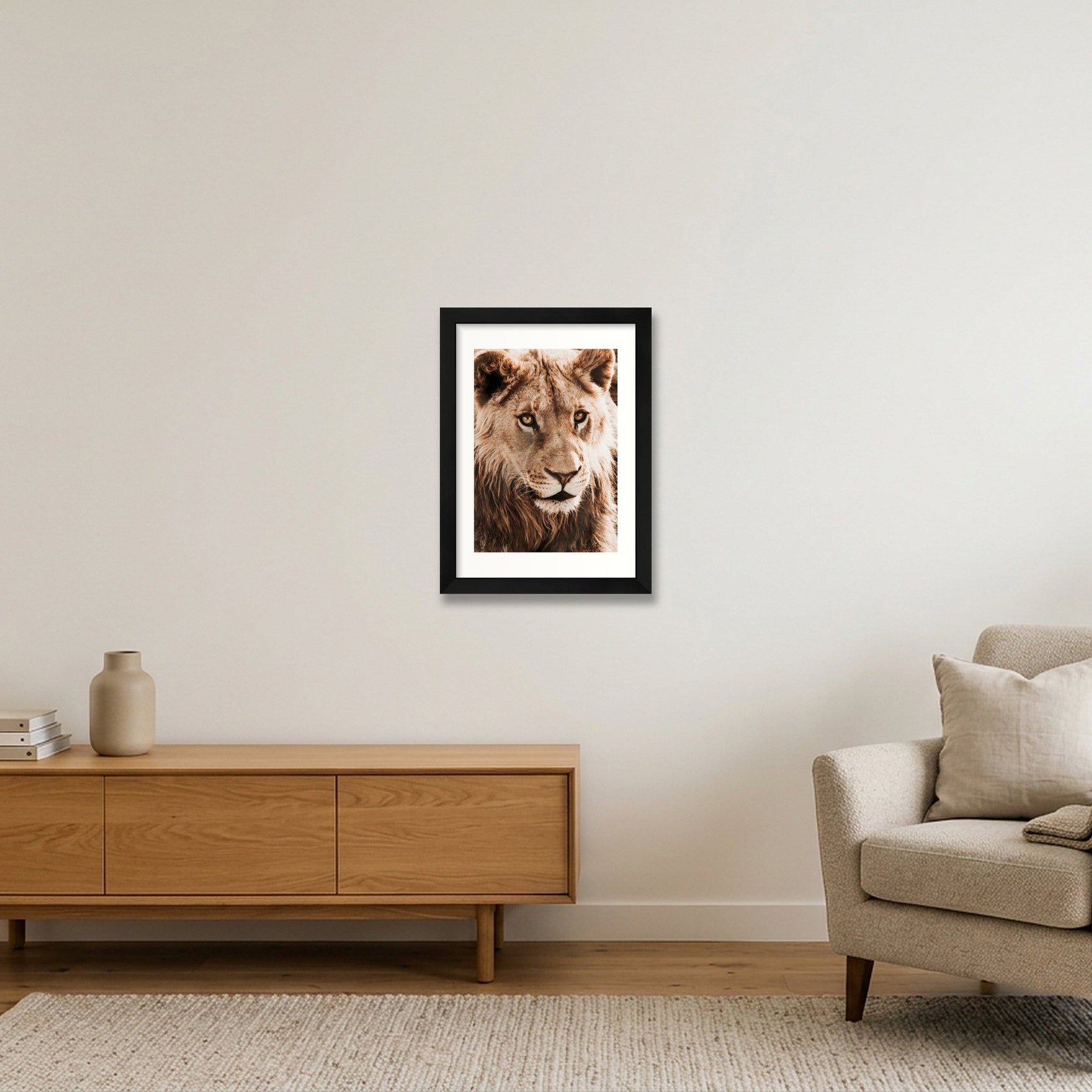 1811 — A4 (21×30cm, 8×12") Black Frame