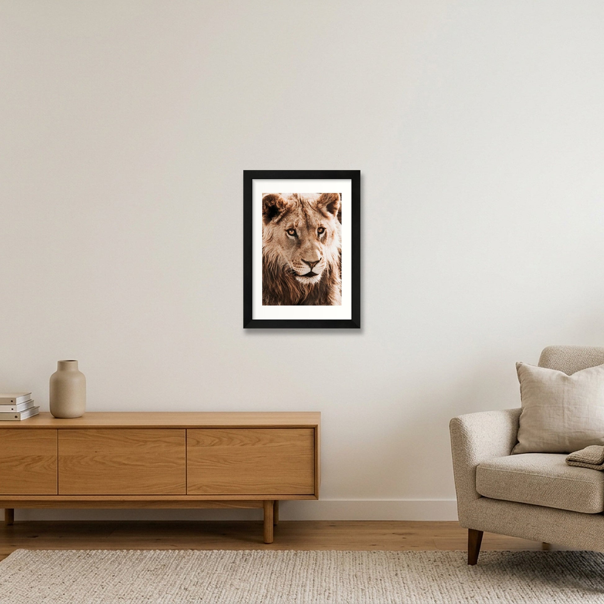 1811 — A4 (21×30cm, 8×12") Black Frame
