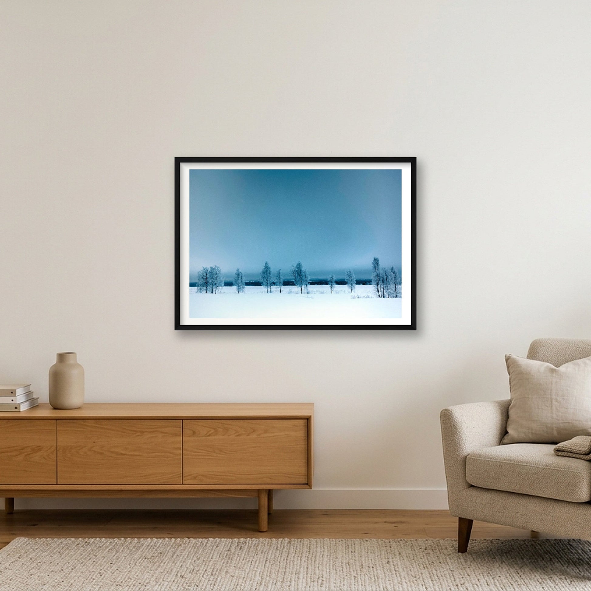448 — 84×59cm, 33×23" Black Frame