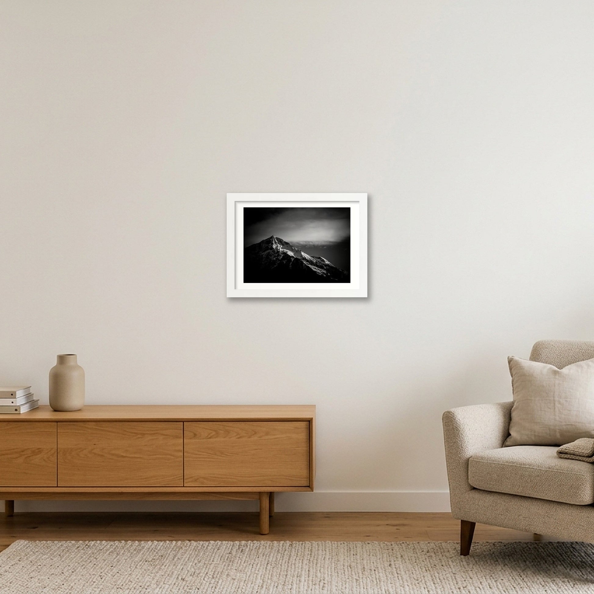 128 — A4 (30×21cm, 12×8") White Frame