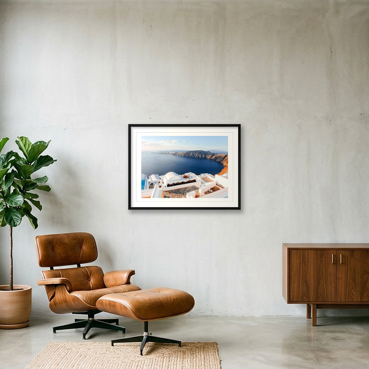 563 — 80×60cm, 31×24" Black Frame