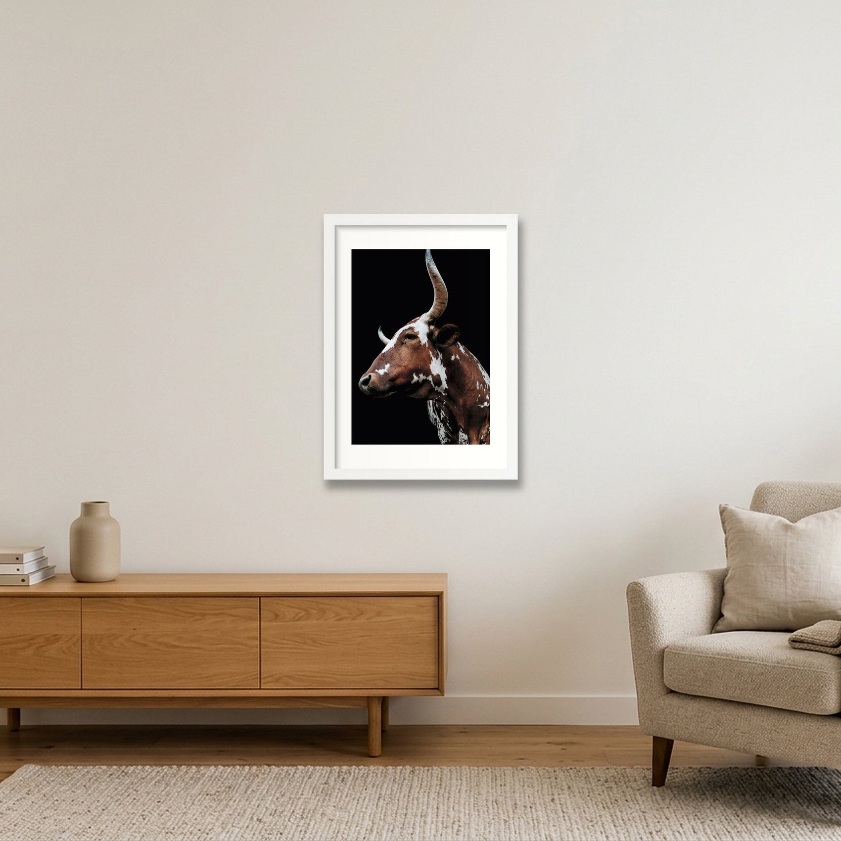 1592 — A3 (30×42cm, 12×17") White Frame
