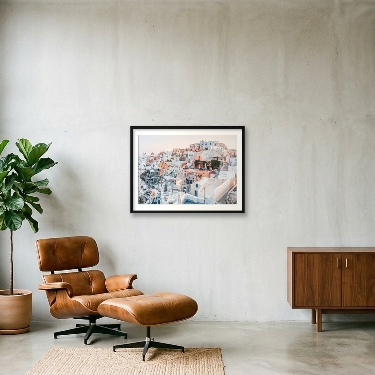56 — 80×60cm, 31×24" Black Frame