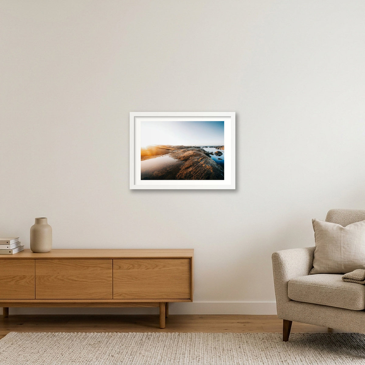 Cape Columbine fine art photograph South Africa Rocky, print #452 by Kzara Visual