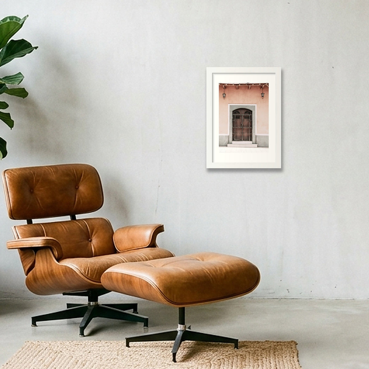 1445 — A4 (21×30cm, 8×12") White Frame