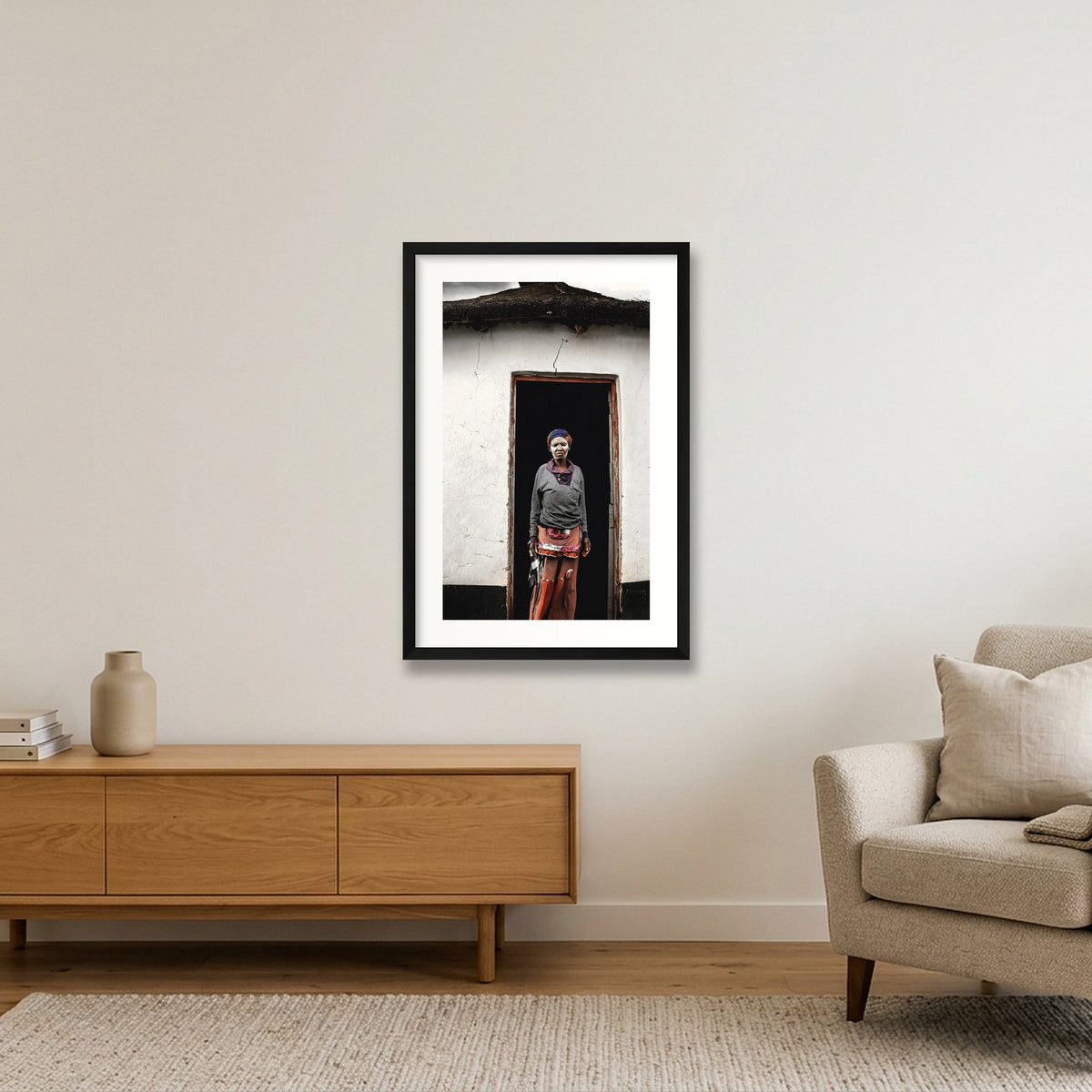 90 — 40×60cm, 16×24" Black Frame