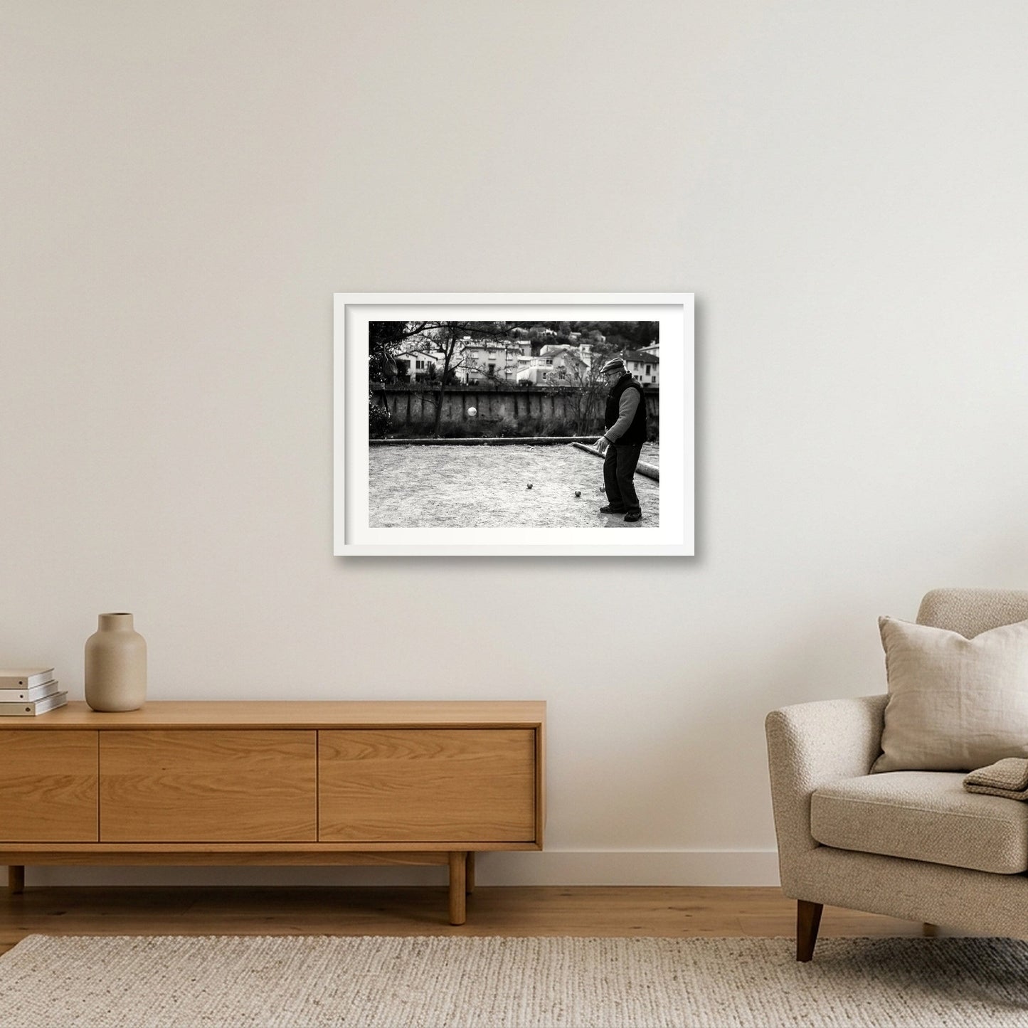 1889 — 59×42cm, 23×17" White Frame