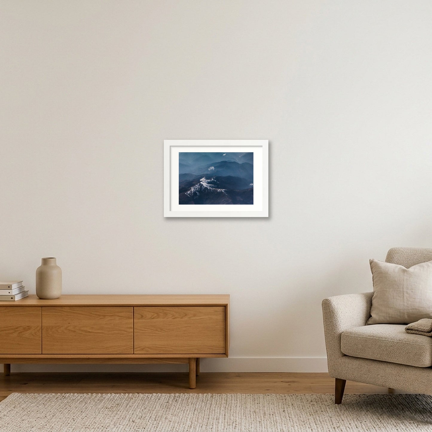 97 — A4 (30×21cm, 12×8") White Frame