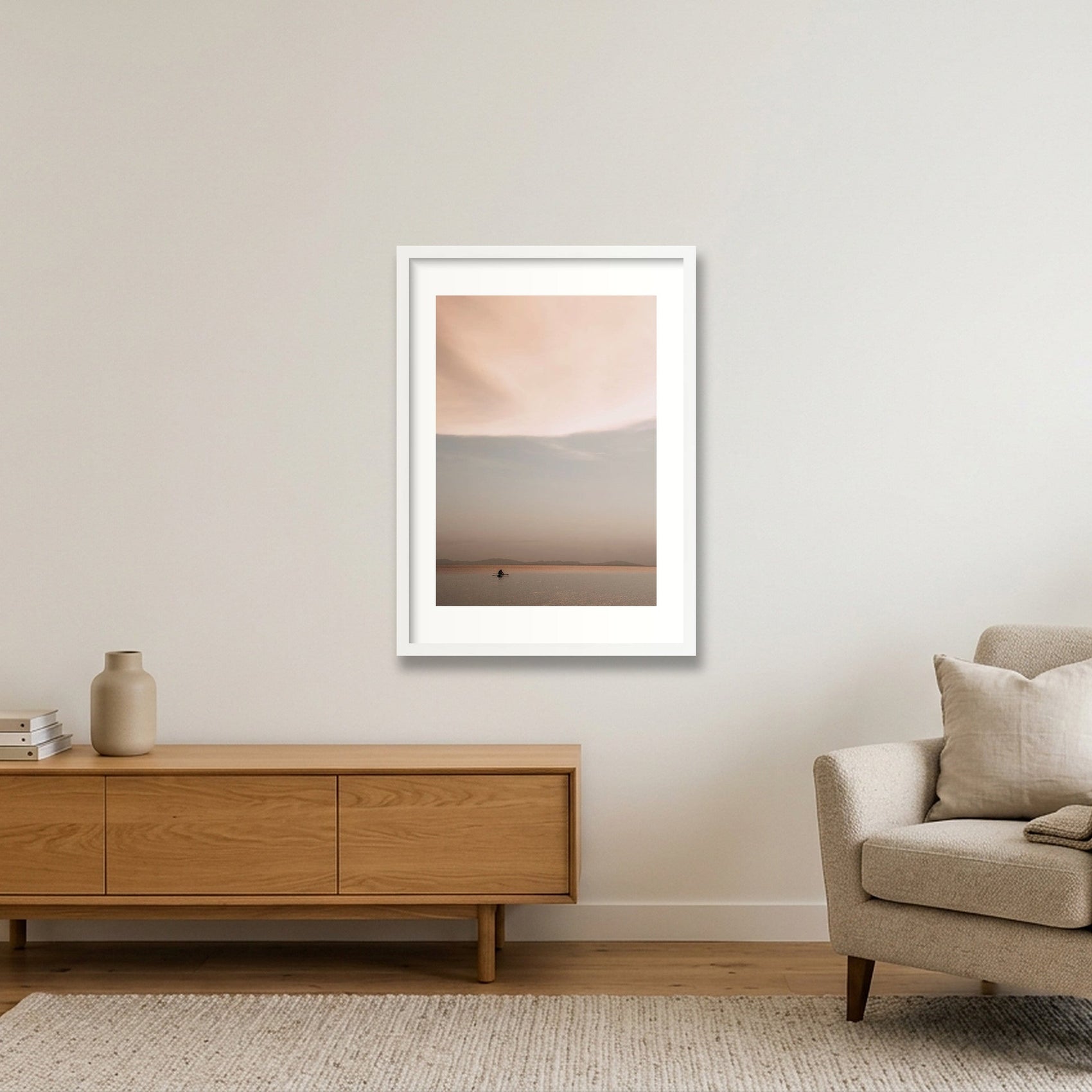 1339 — 42×59cm, 17×23" White Frame