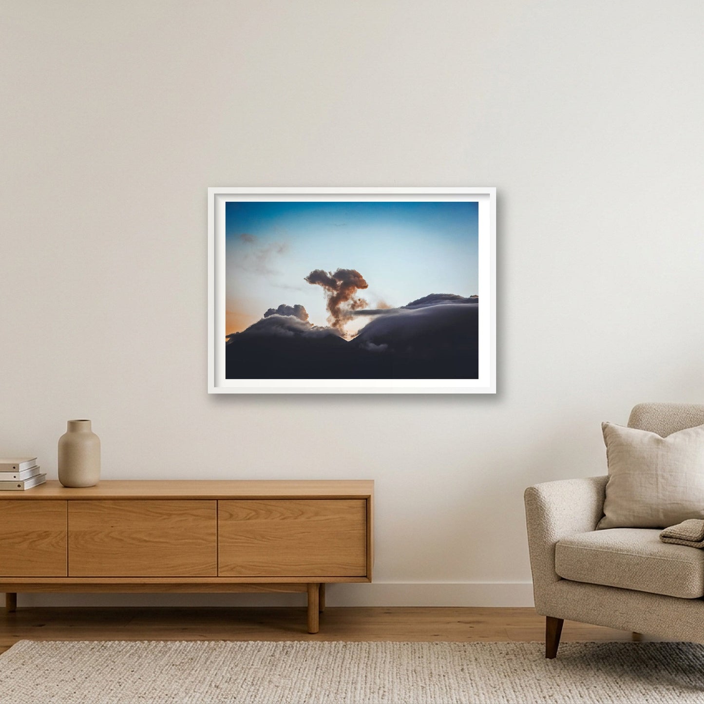 495 — 84×59cm, 33×23" White Frame