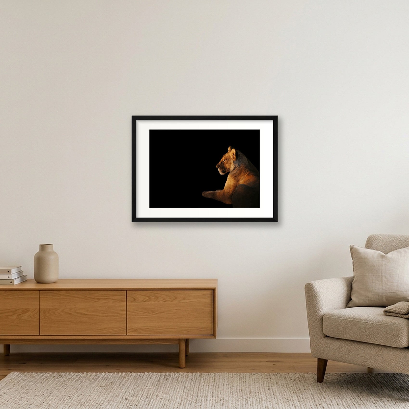 89 — 59×42cm, 23×17" Black Frame