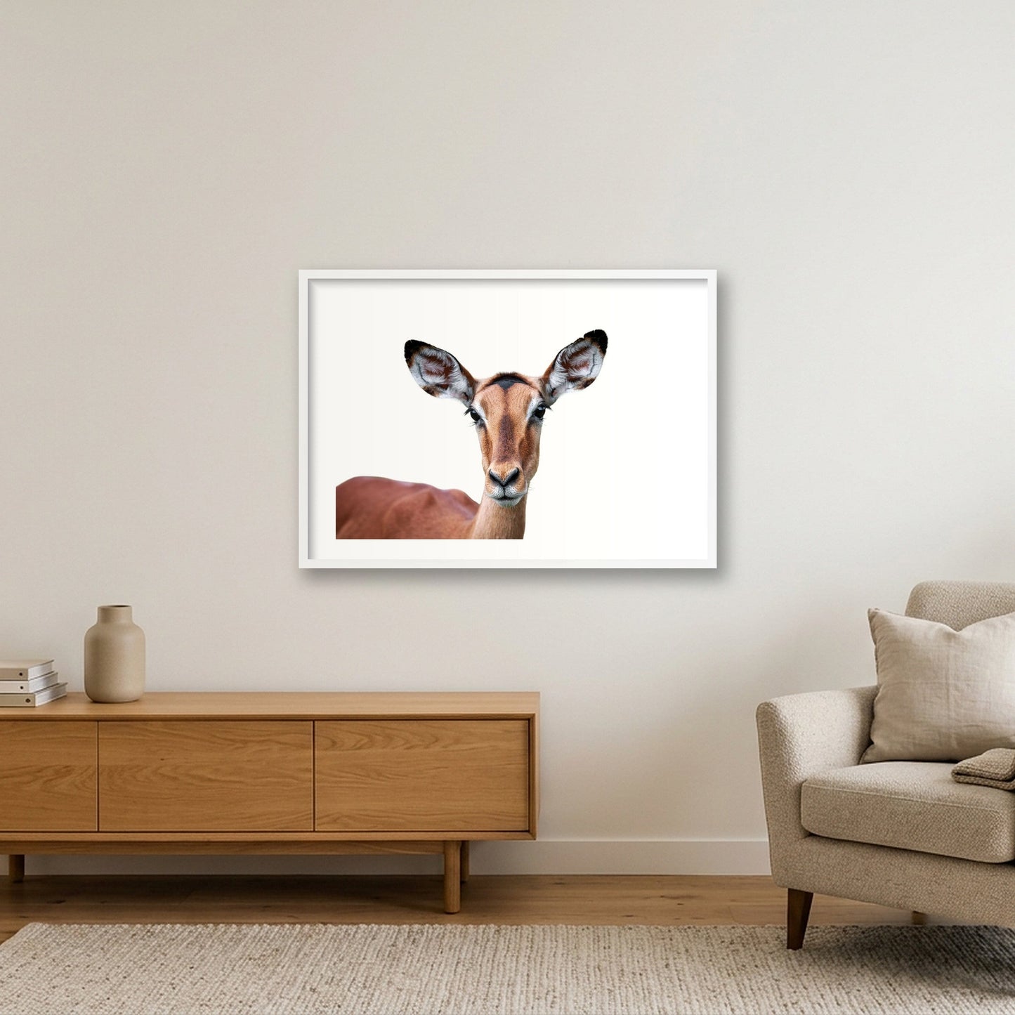 5 — 84×59cm, 33×23" White Frame