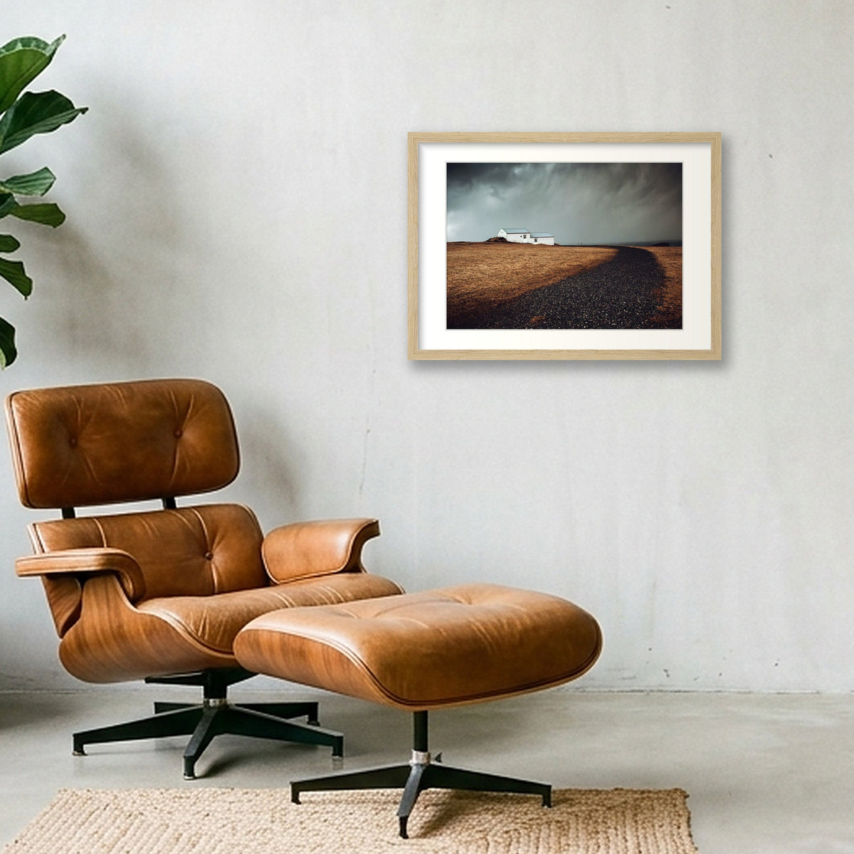 125 — A3 (42×30cm, 17×12") Oak Frame