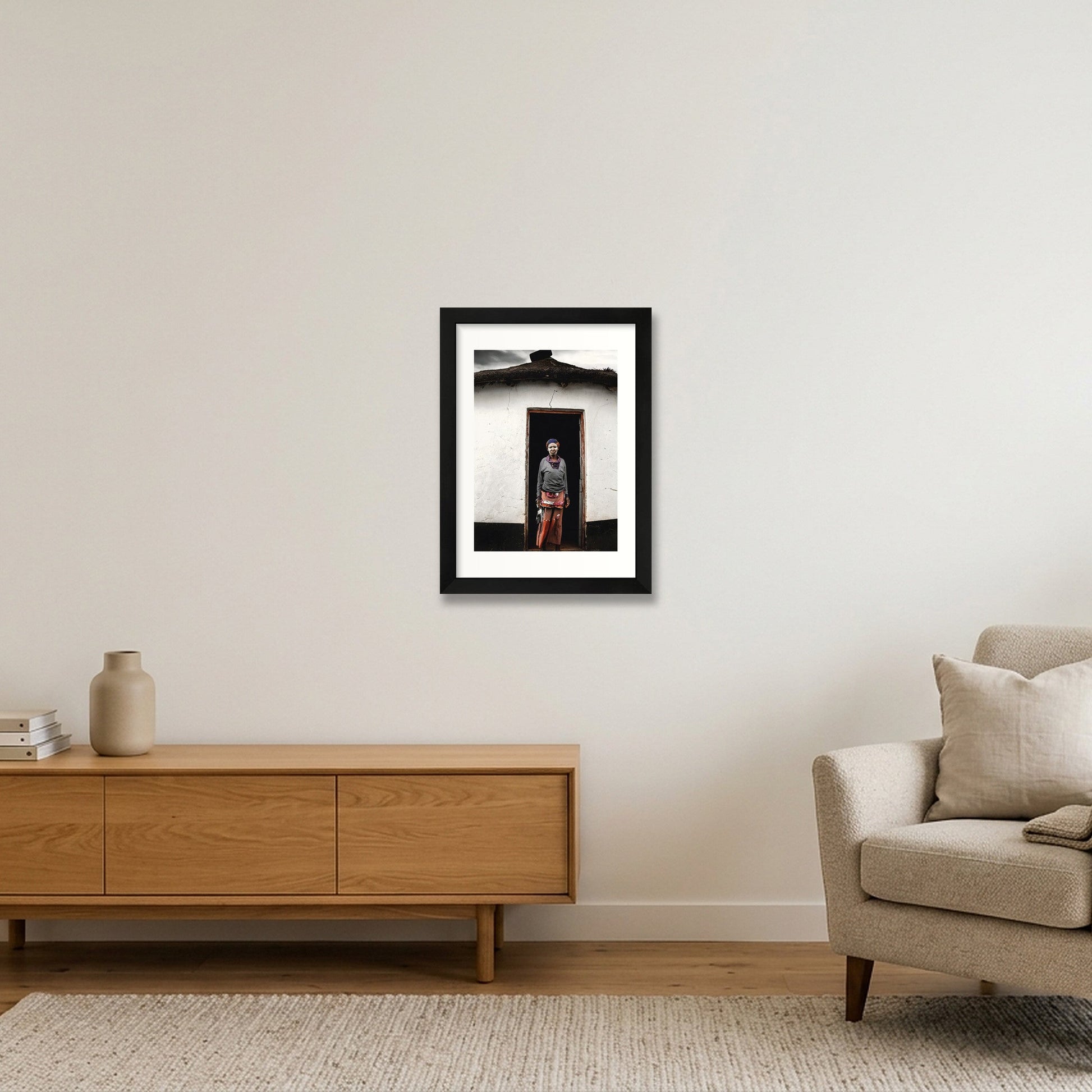 90 — A4 (21×30cm, 8×12") Black Frame