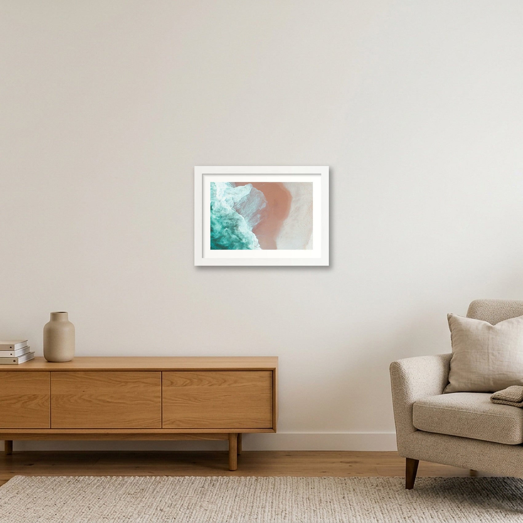 17 — A4 (30×21cm, 12×8") White Frame