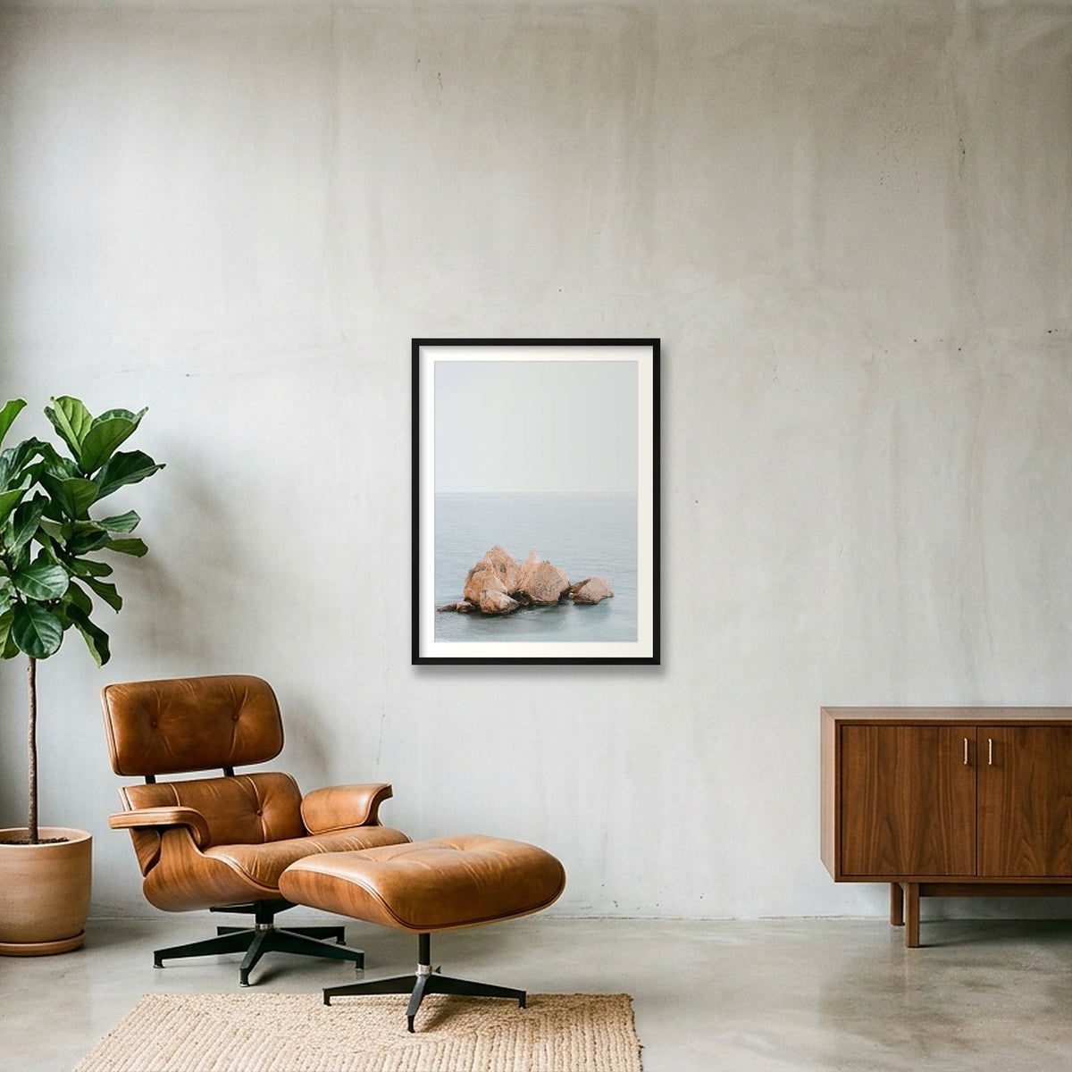 1 — 60×80cm, 24×31" Black Frame