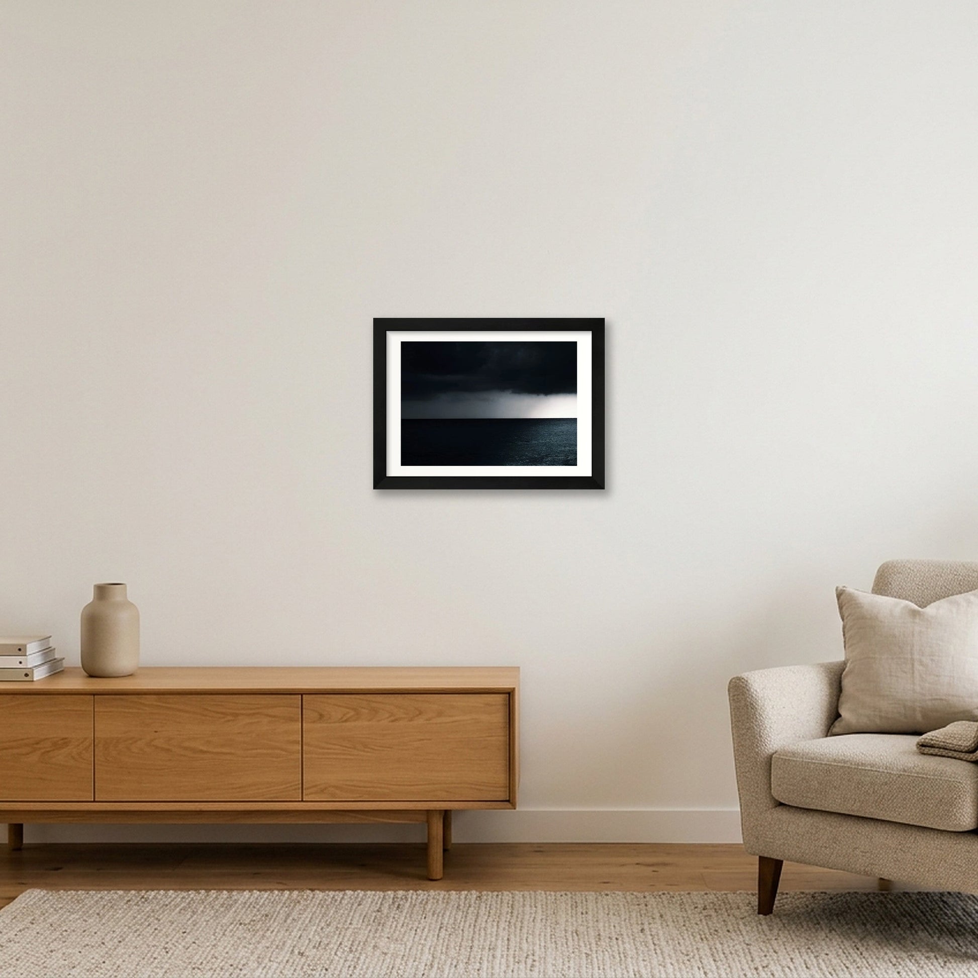 463  — A4 (30×21cm, 12×8") Black Frame