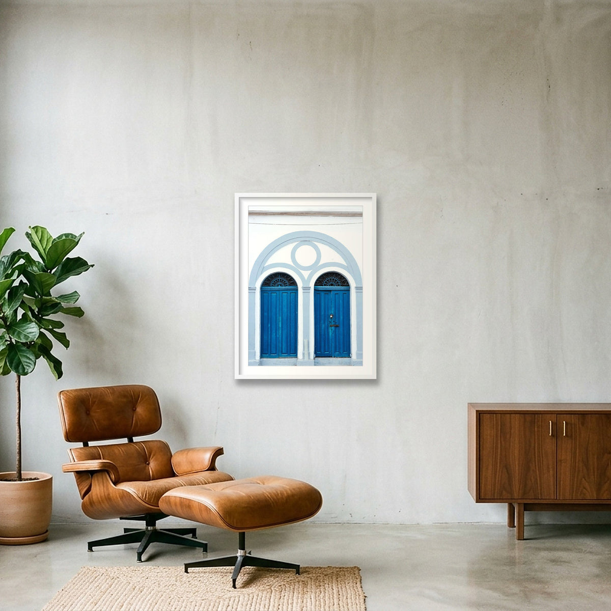 1344 — 60×80cm, 24×31" White Frame