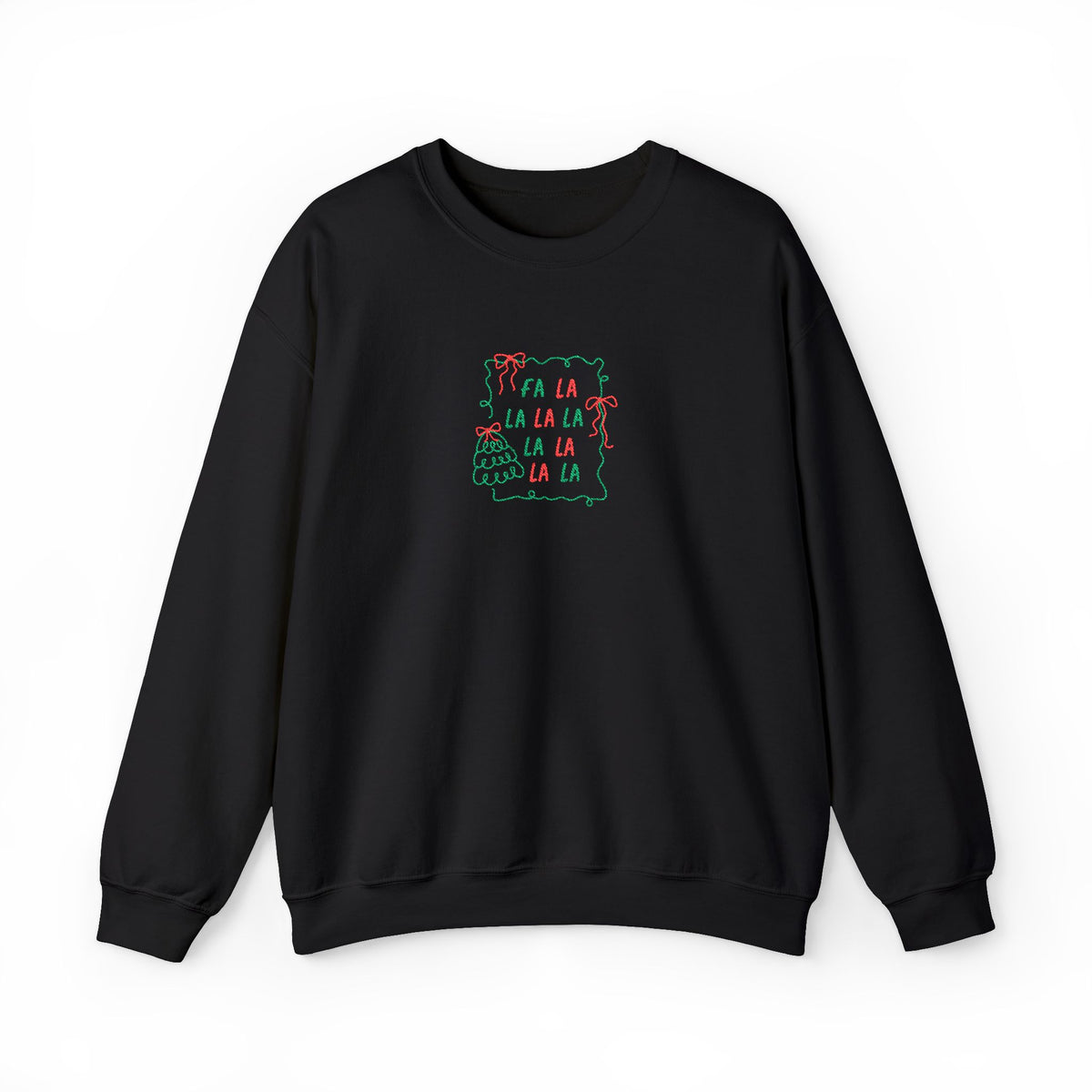 Embroidered Christmas Sweatshirt For Her Holiday Crewneck Cozy Winter Pullover Festive Gift Cute – product image 3