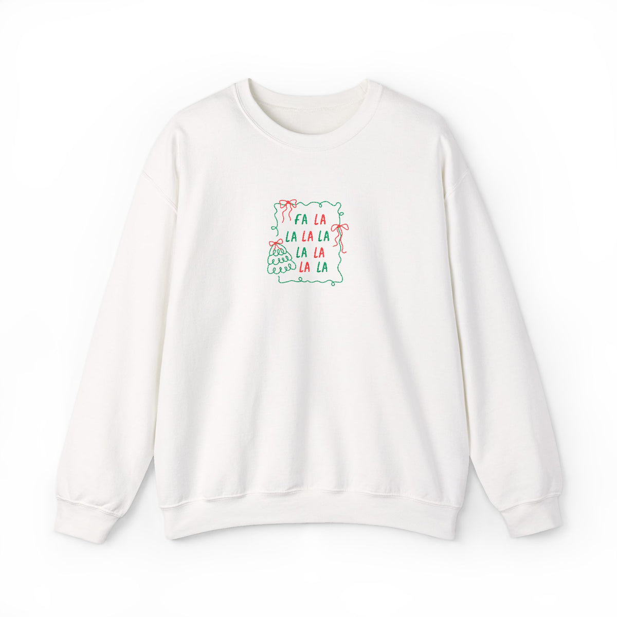Embroidered Christmas Sweatshirt For Her Holiday Crewneck Cozy Winter Pullover Festive Gift Cute – product image 4