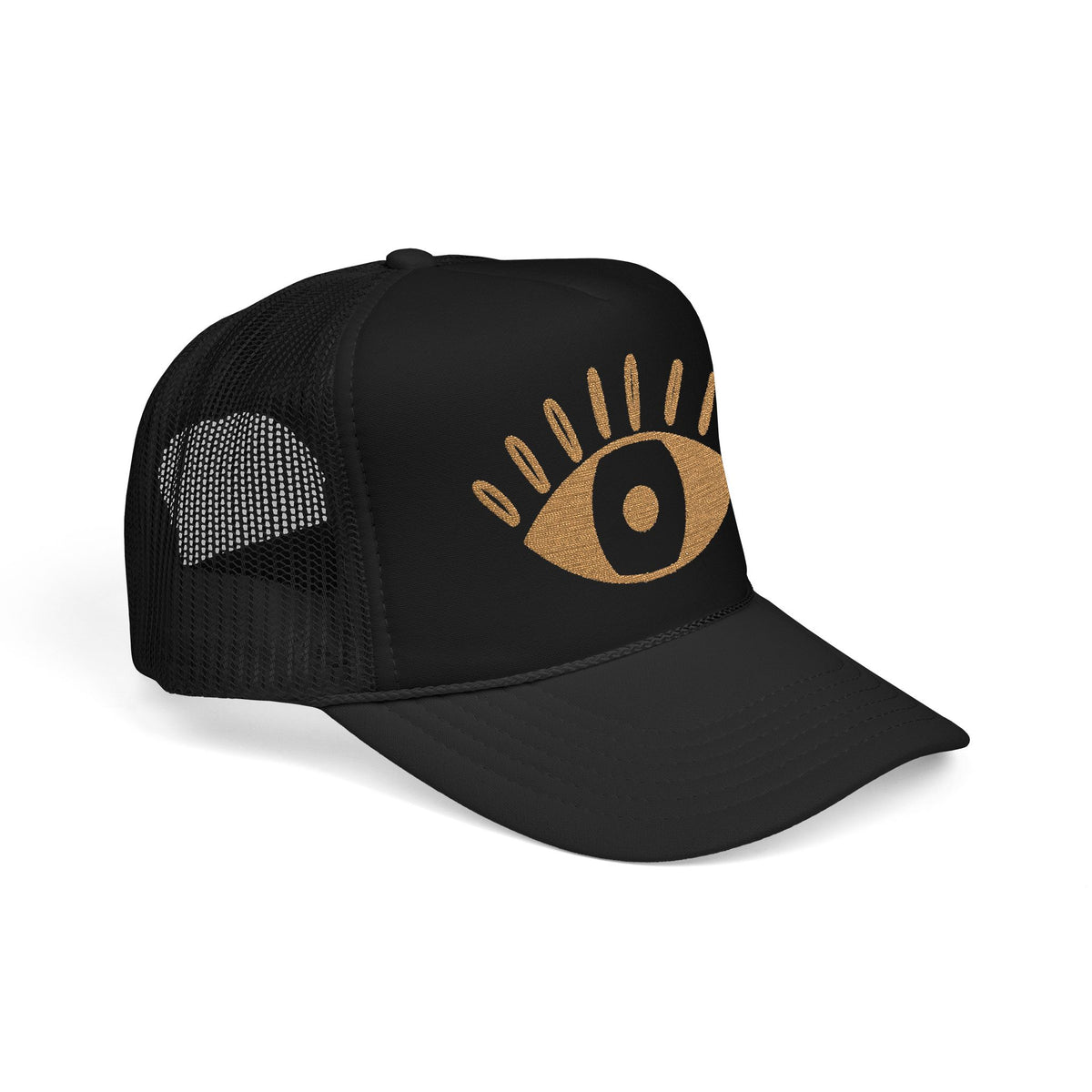 Evil Eye Trucker Hat Embroidered Mystic Cap Mesh Snapback Gift For Sister Girlfriend Mom Boho