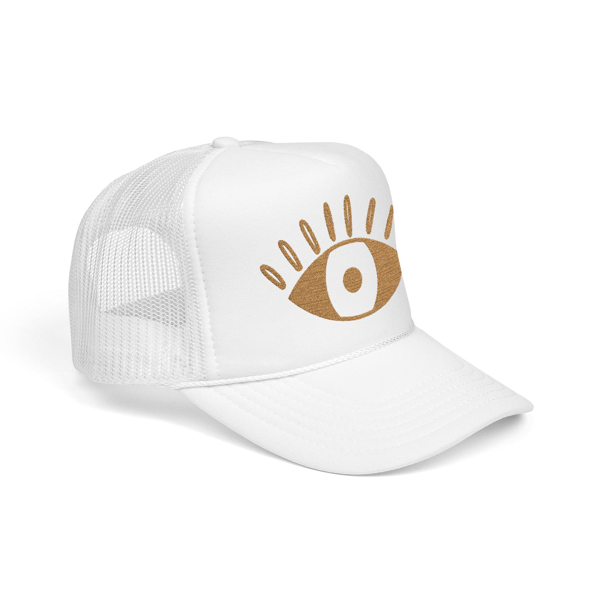 Evil Eye Trucker Hat Embroidered Mystic Cap Mesh Snapback Gift For Sister Girlfriend Mom Boho – product image 2