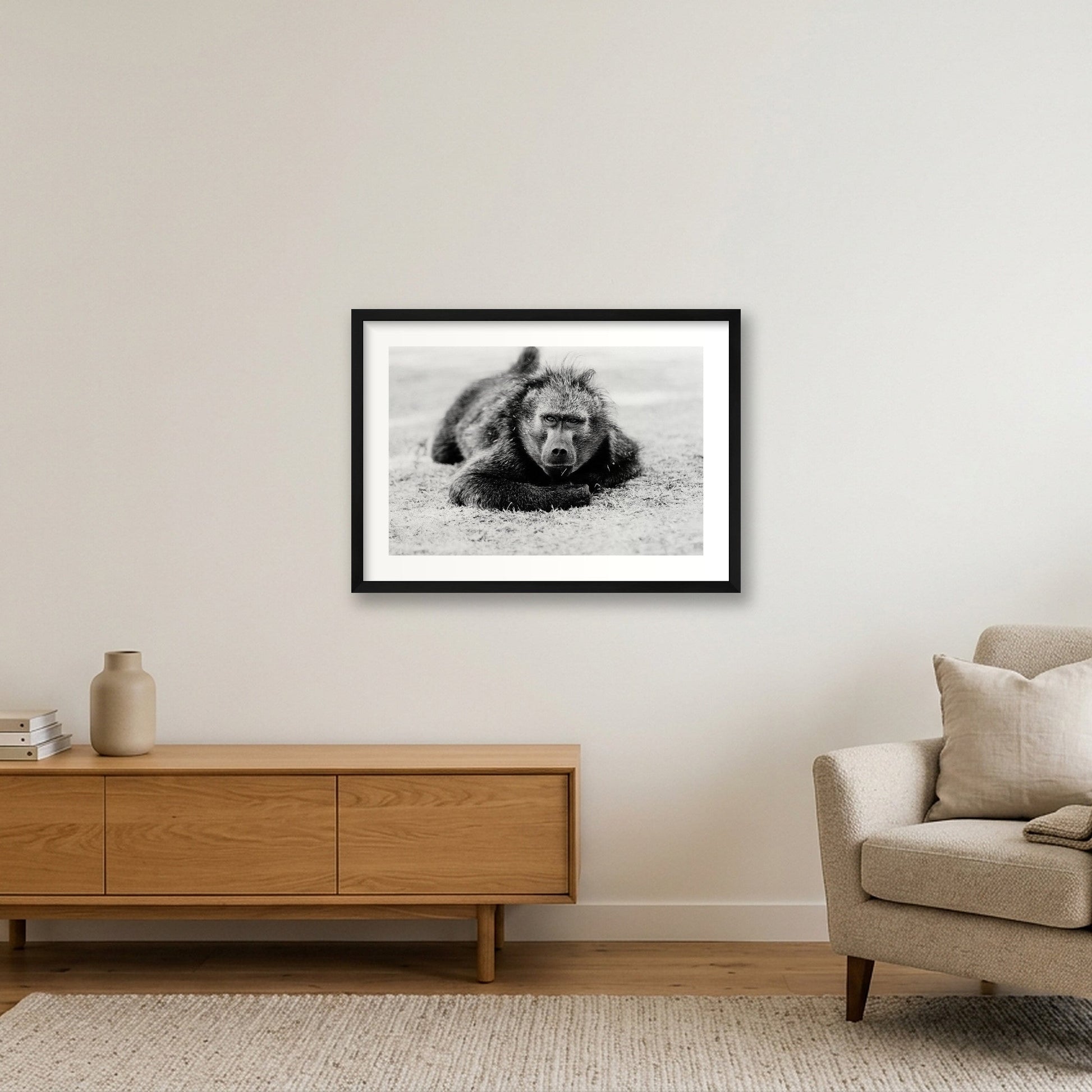 71 — 59×42cm, 23×17" Black Frame