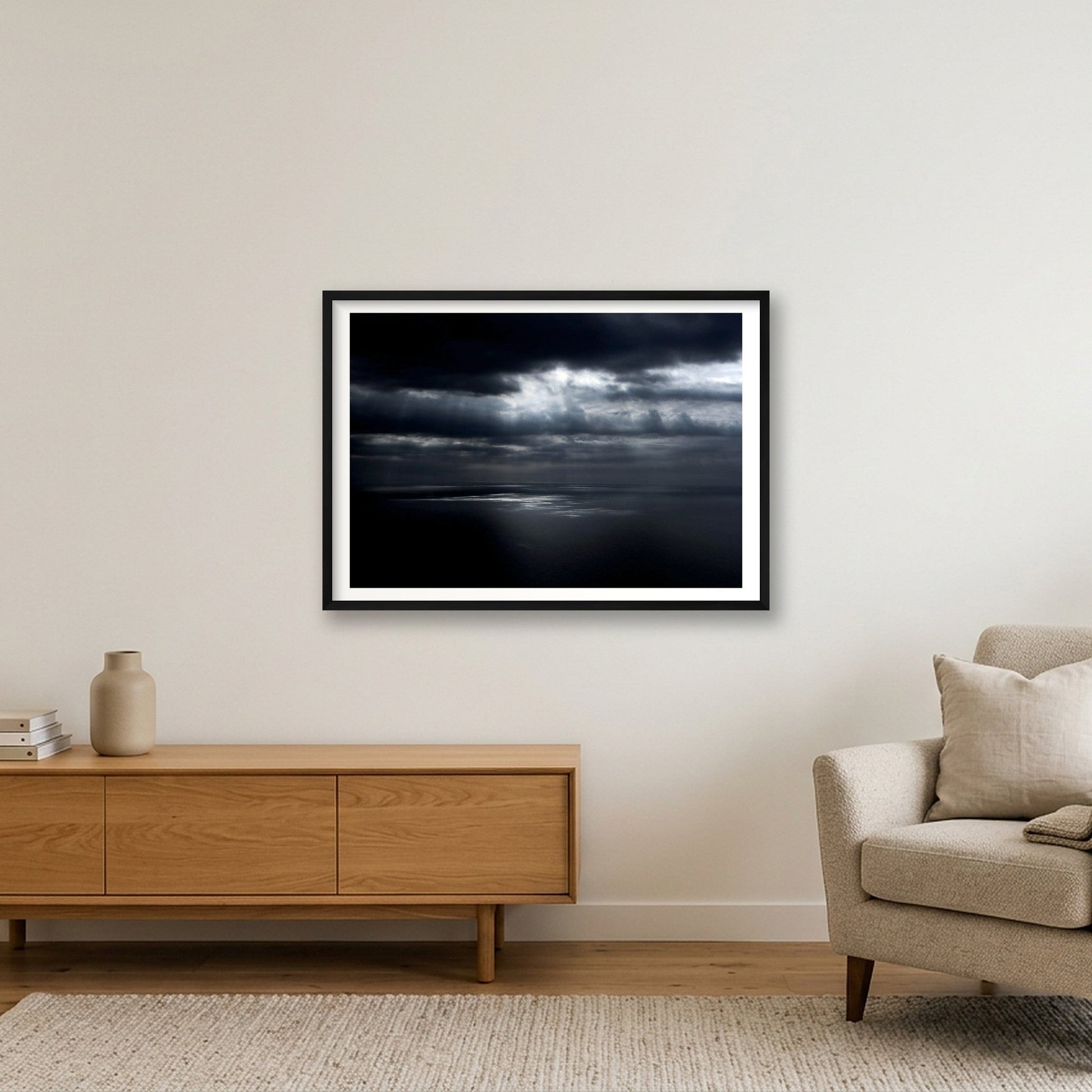 488 — 84×59cm, 33×23" Black Frame