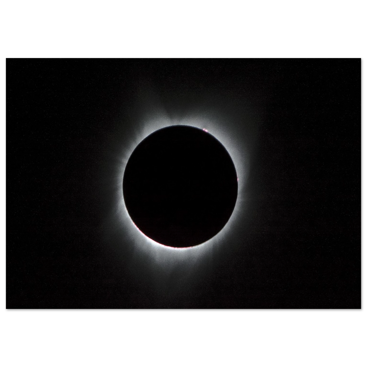 Celestial Eclipse: Dramatic Space Phenomenon Premium Semi-Gloss Poster PD_02