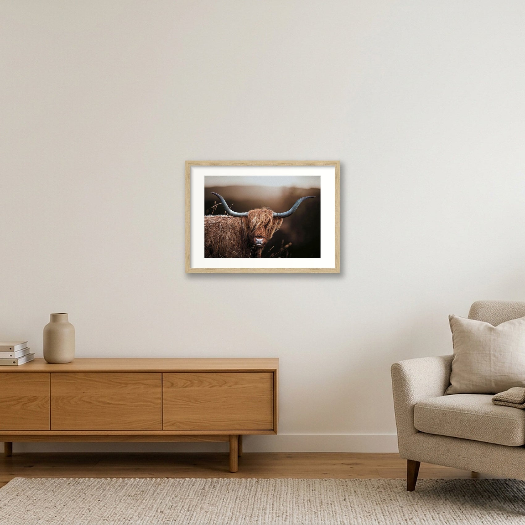 1590 — A3 (42×30cm, 17×12") Oak Frame