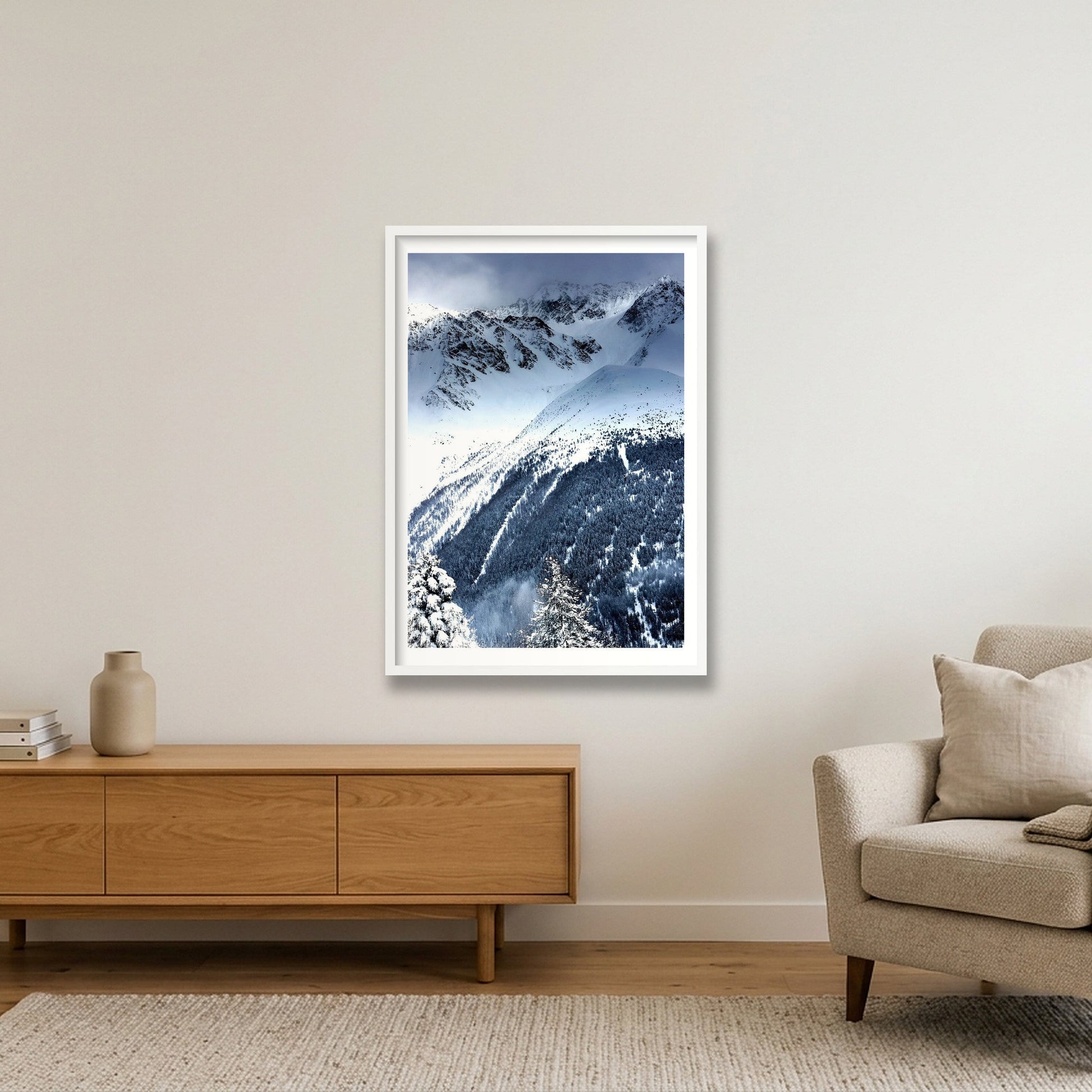 436 — 59×84cm, 23×33" White Frame