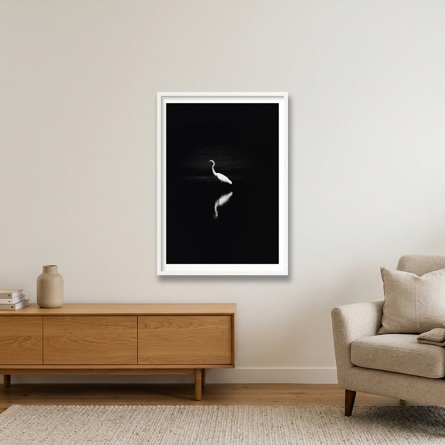 492 — 59×84cm, 23×33" White Frame