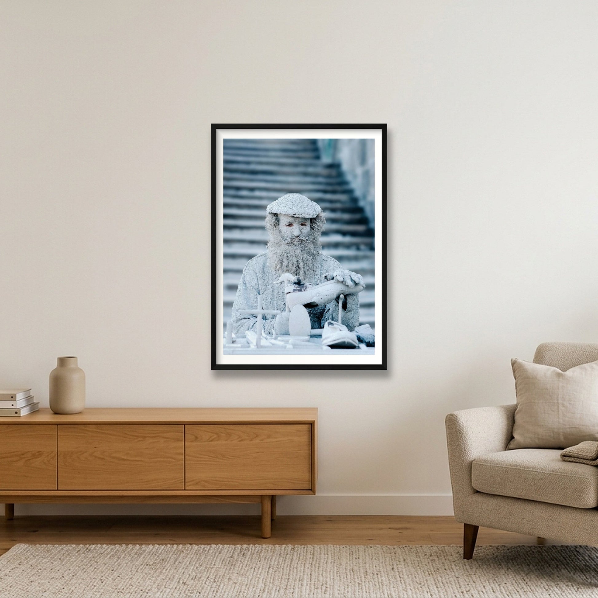 423 — 59×84cm, 23×33" Black Frame