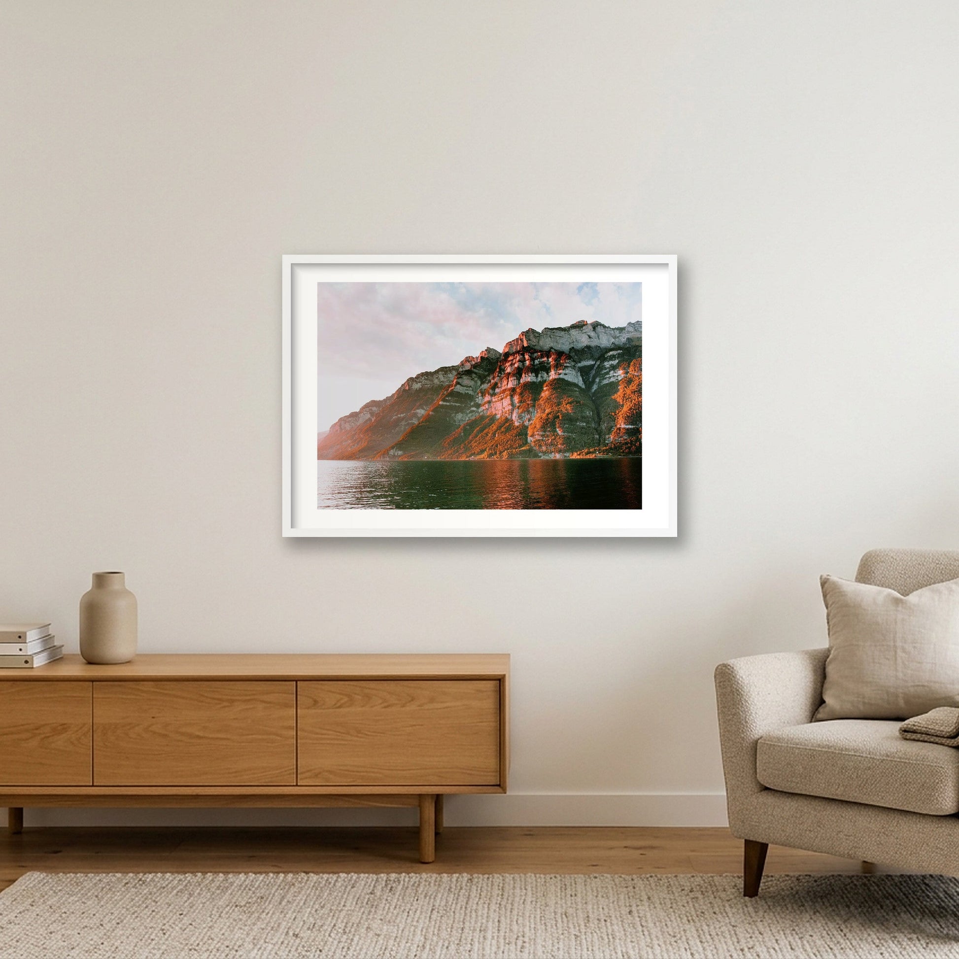 66 — 84×59cm, 33×23" White Frame