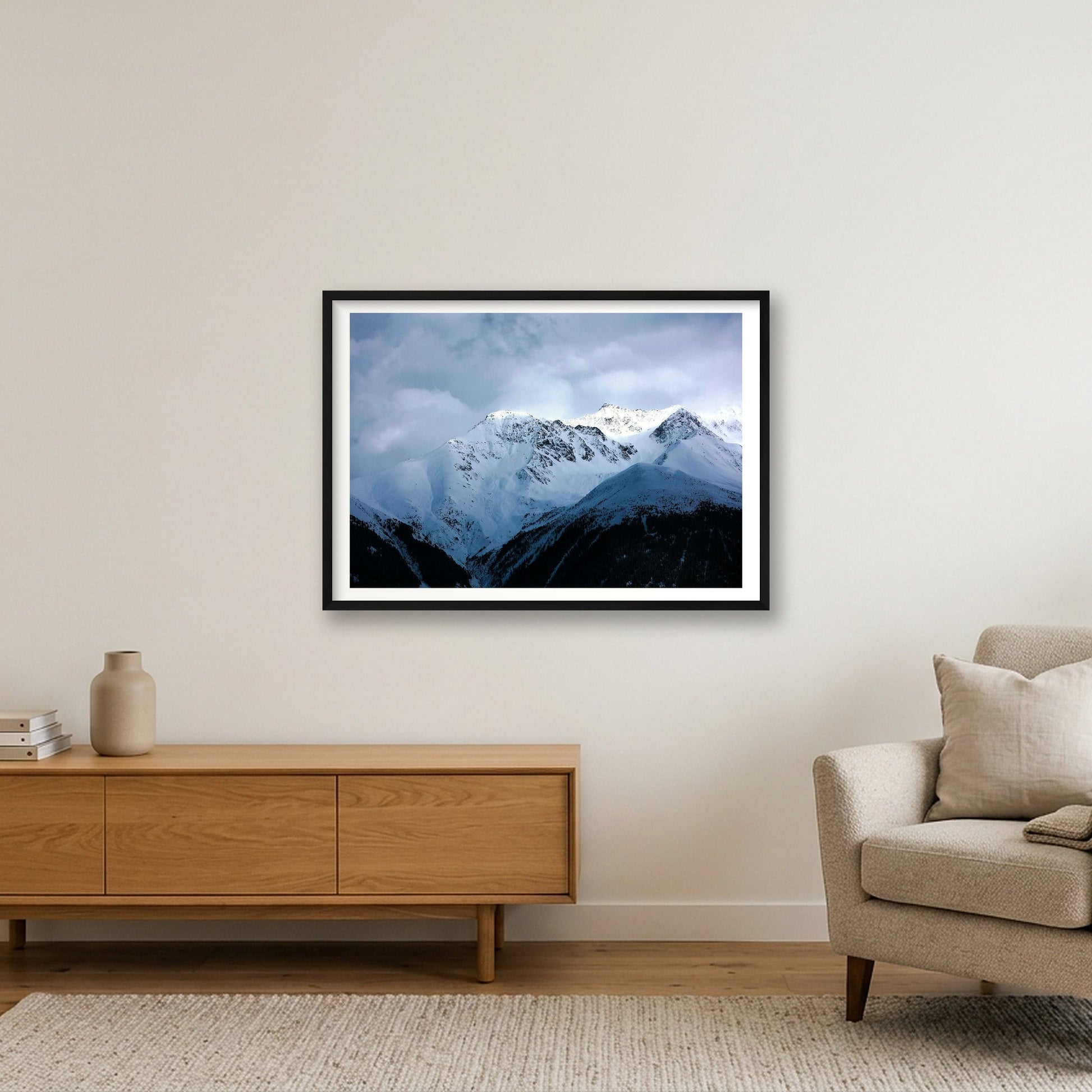 440 — 84×59cm, 33×23" Black Frame