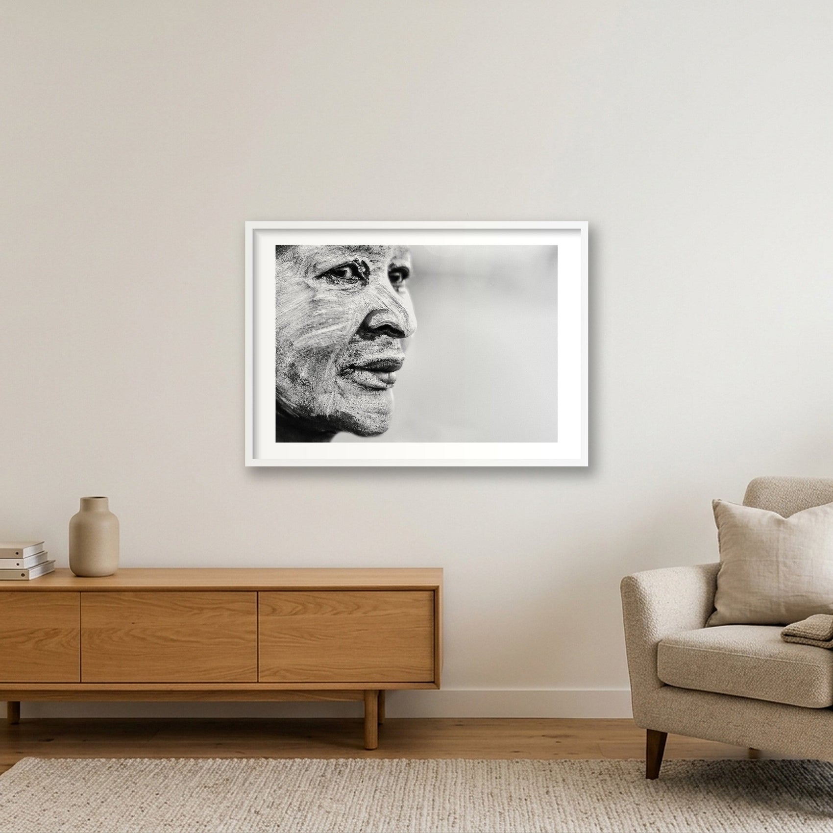 1863 — 84×59cm, 33×23" White Frame