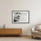 1863 — 84×59cm, 33×23" Black Frame