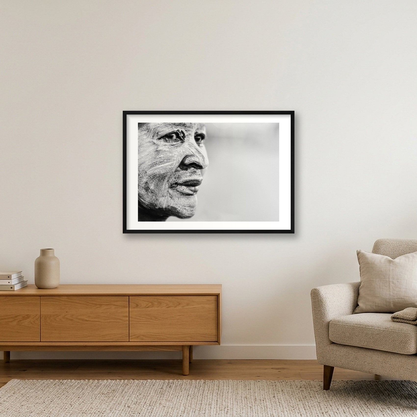 1863 — 84×59cm, 33×23" Black Frame