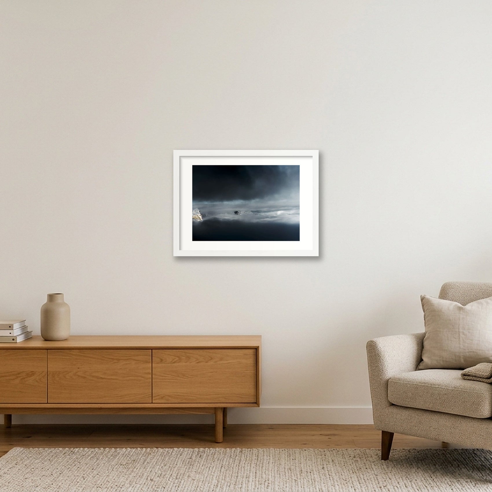 1809 — A3 (42×30cm, 17×12") White Frame