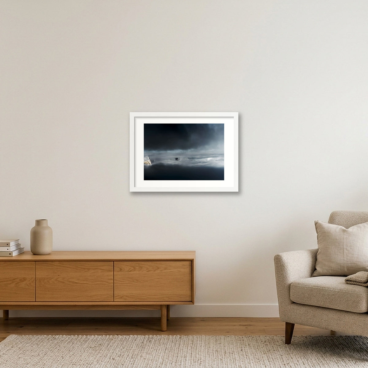 1809 — A3 (42×30cm, 17×12") White Frame