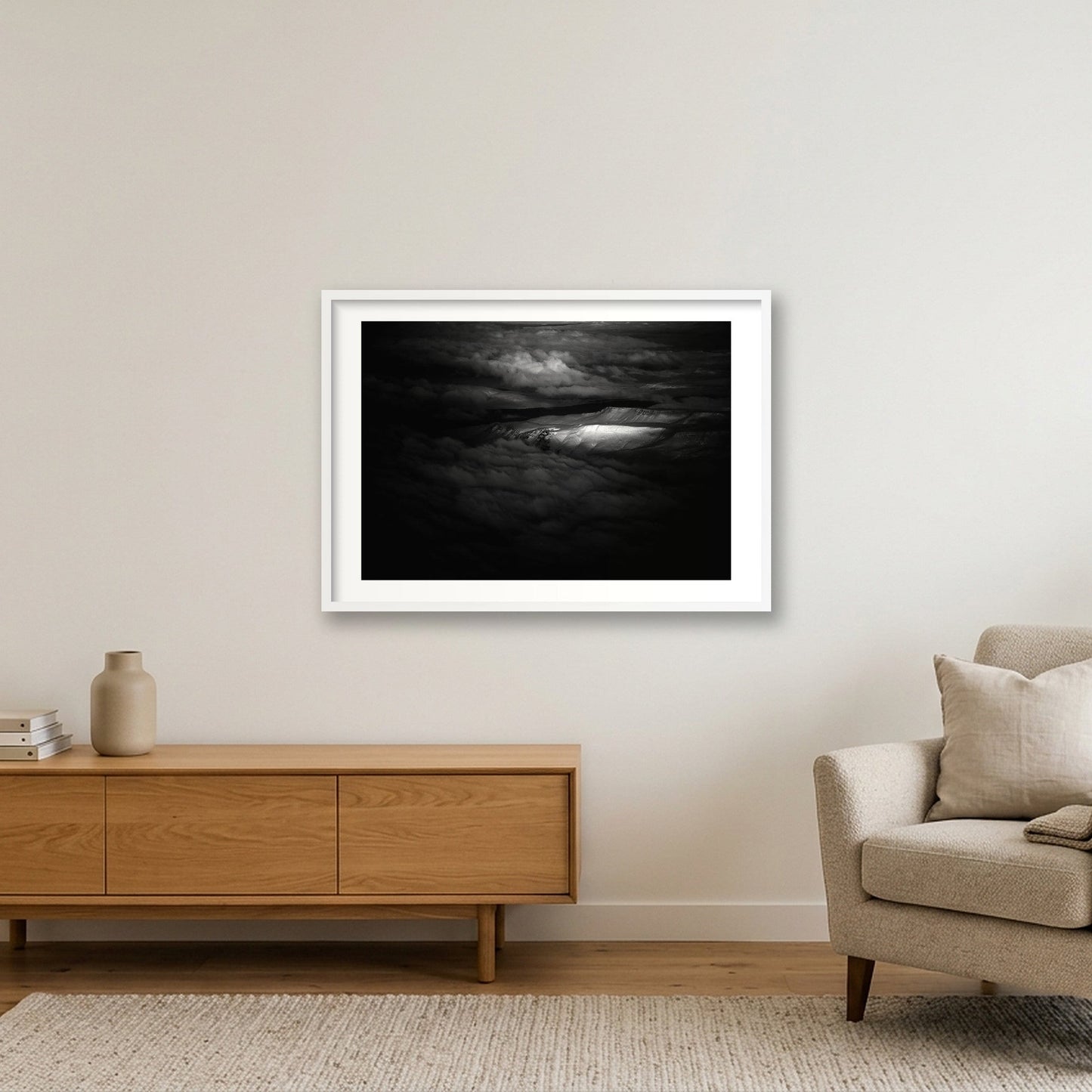 36 — 84×59cm, 33×23" White Frame