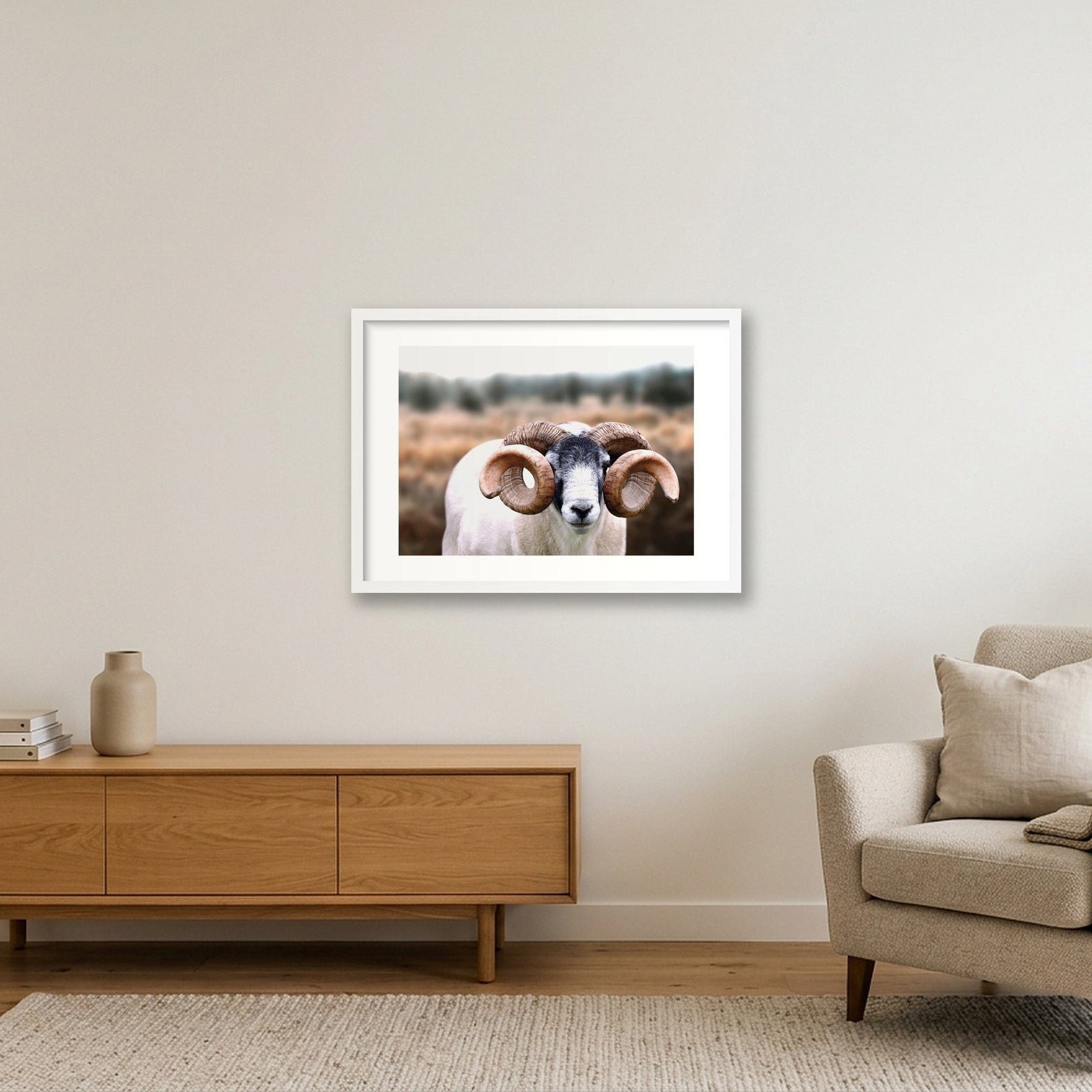 1589 — 59×42cm, 23×17" White Frame
