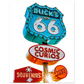 Route 66 Poster Wall Art Retro Road Trip Print Posters wall art image 2
